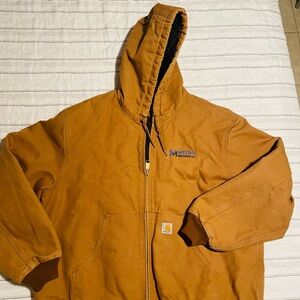 Carhartt Hooded Performance Jacket - Tan